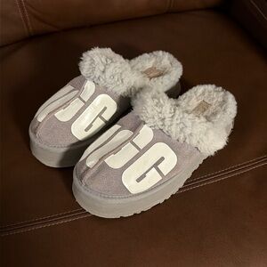 Disquette Chopd UGG Slippers Grey